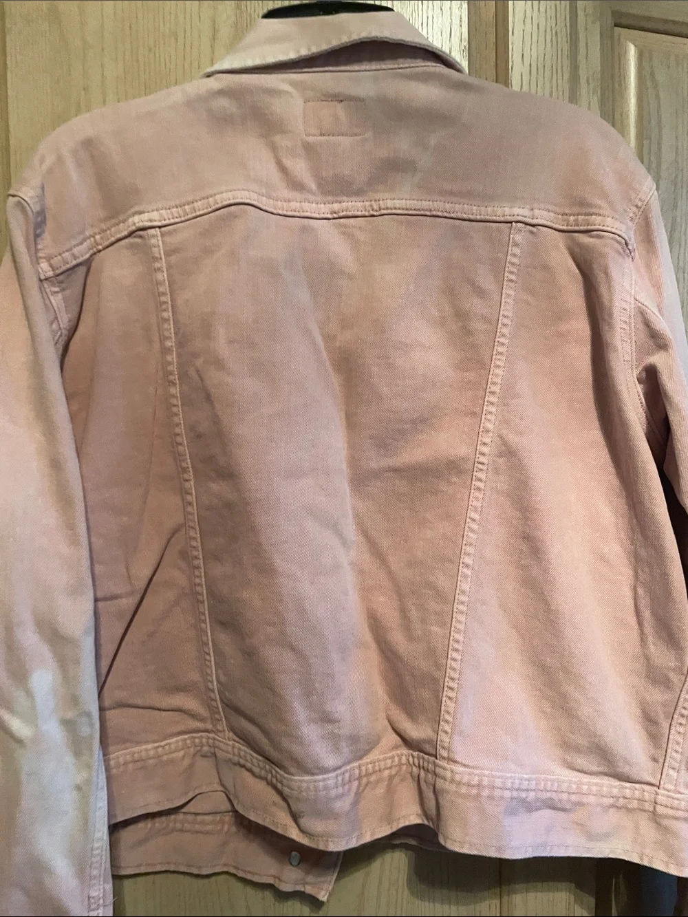 Ralph Lauren Blush Pink Denim Jacket - Picture 7 of 8